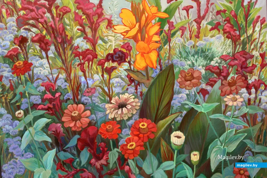 Арт-проект «Клумбавосень» Марины Нестерук. Выставочный зал, Могилев 16 ноября.