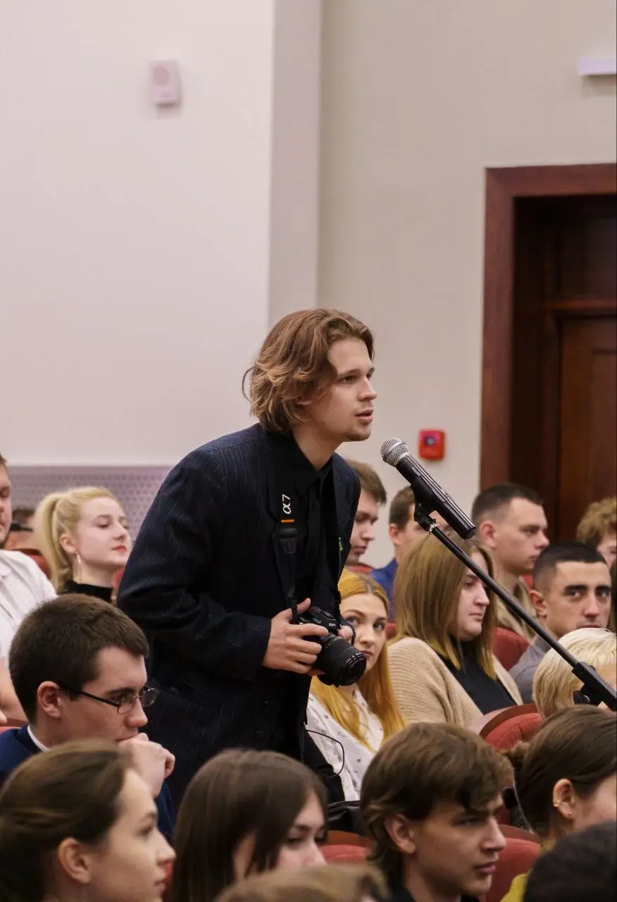 Встреча молодежи Могилева с председателем Могилевского горисполкома. 17 ноября 2022 год, Могилев.