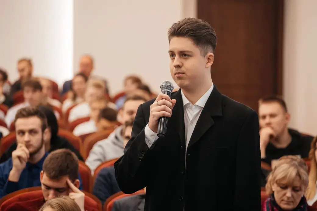 Встреча молодежи Могилева с председателем Могилевского горисполкома. 17 ноября 2022 год, Могилев.