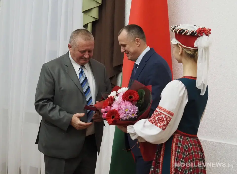 Торжественный прием по случаю Дня работников сельского хозяйства и перерабатывающей промышленности в Могилевском облисполкоме. Фото Анастасии Комковой.