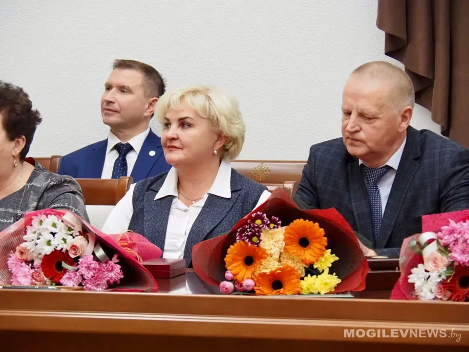 Торжественный прием по случаю Дня работников сельского хозяйства и перерабатывающей промышленности в Могилевском облисполкоме. Фото Анастасии Комковой.