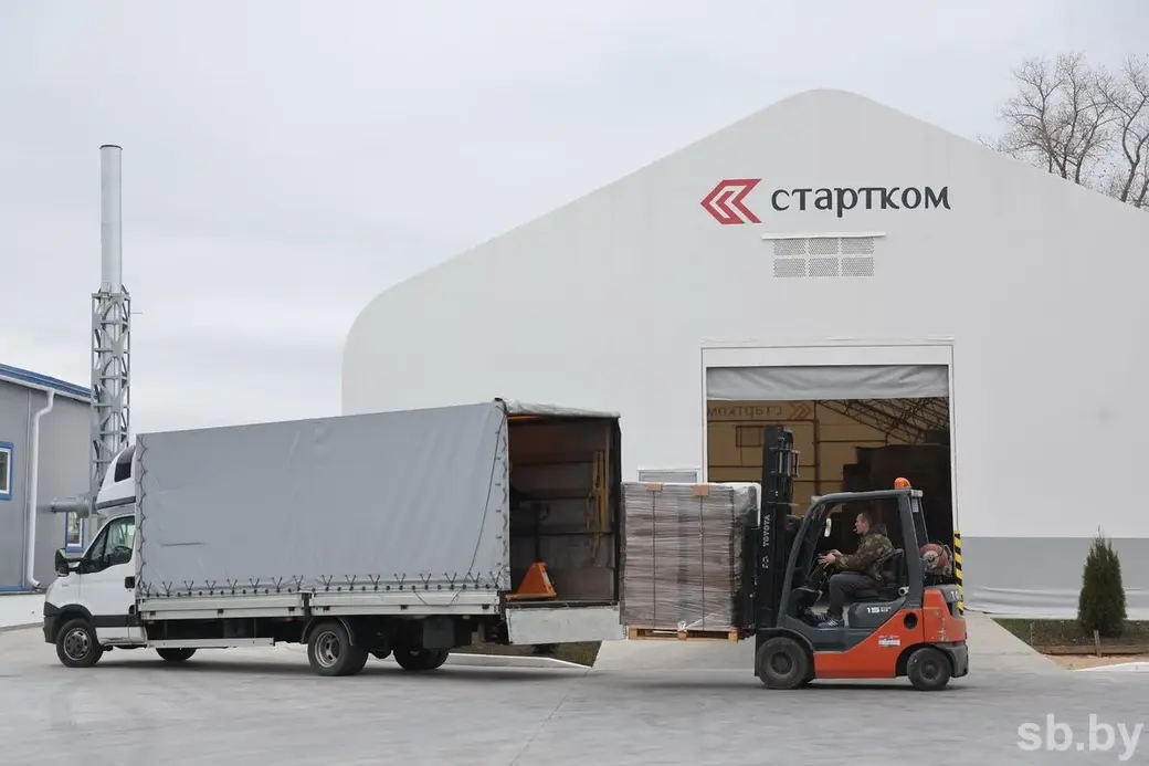 ООО «Стартком» расширяет мощности: новый цех в деревне Новоселки Могилевского района. Фото: SB.BY