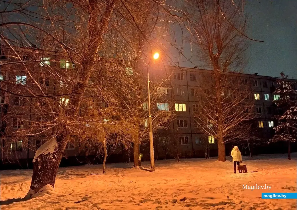 Фотопрогулка по вечернему городу. Могилев, 22.11.2022 г.