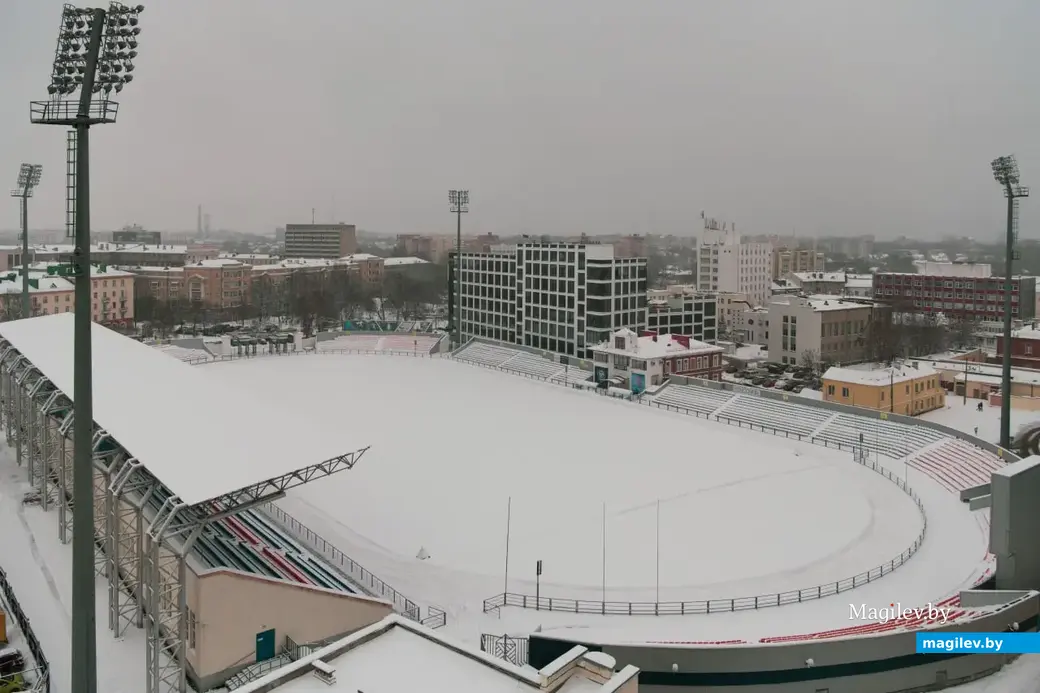 Ноябрь 2022 г. Могилев в снегу