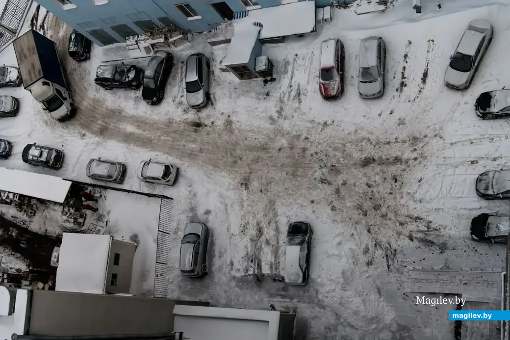 Ноябрь 2022 г. Могилев в снегу