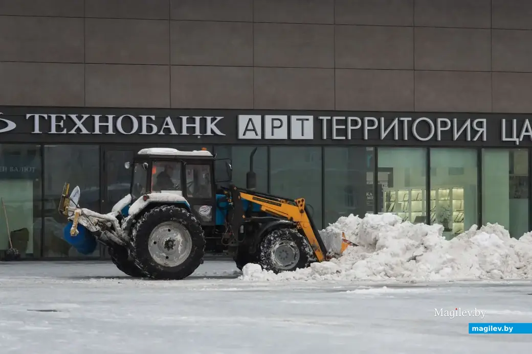 Ноябрь 2022 г. Могилев в снегу