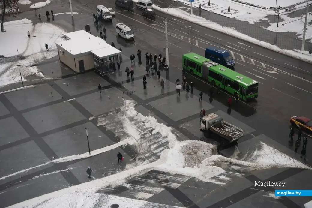 Ноябрь 2022 г. Могилев в снегу