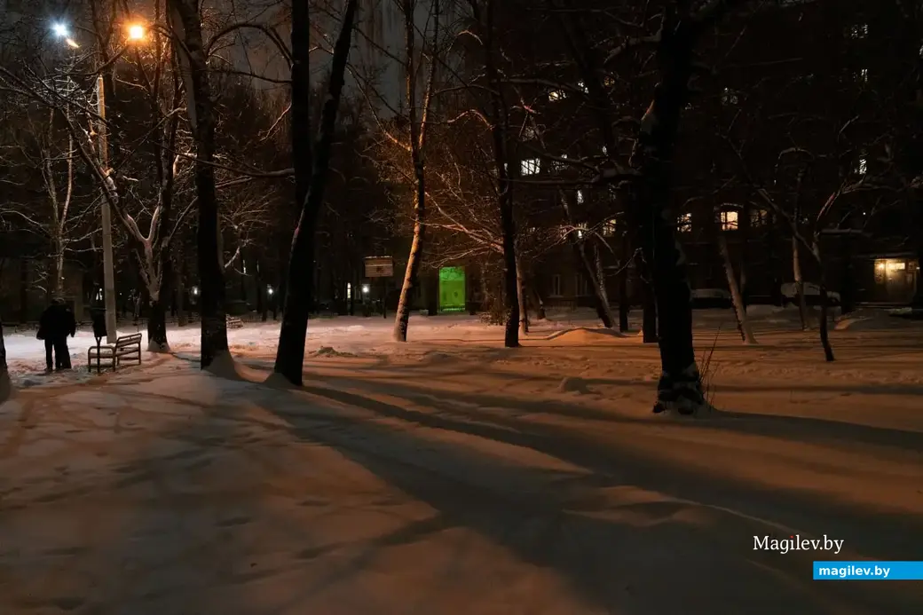 Ноябрь 2022 г. Могилев в снегу