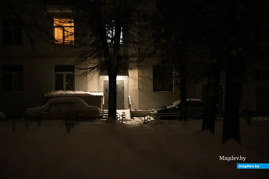 Ноябрь 2022 г. Могилев в снегу