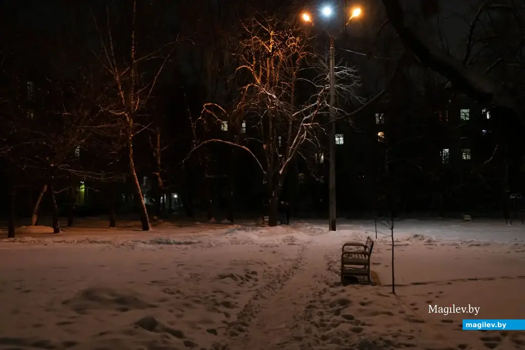 Ноябрь 2022 г. Могилев в снегу