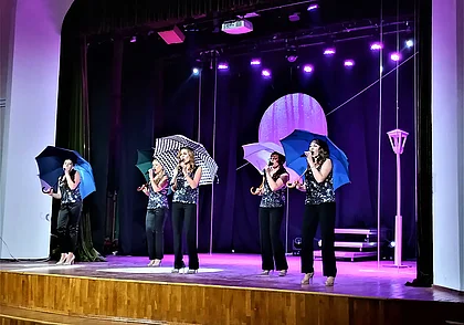 Ансамбль «Встреча» и бывший «романтик» порадовали зрителей замечательным концертом