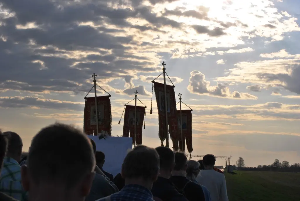 Крестный ход из Могилева в Белыничи 23-24 апреля 2023 г. Фото: mogeparhia.by