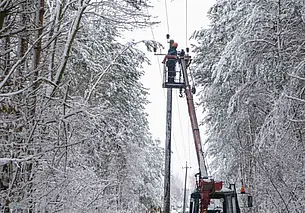 В Могилевской области восстанавливают энергоснабжение в пострадавших от непогоды районах