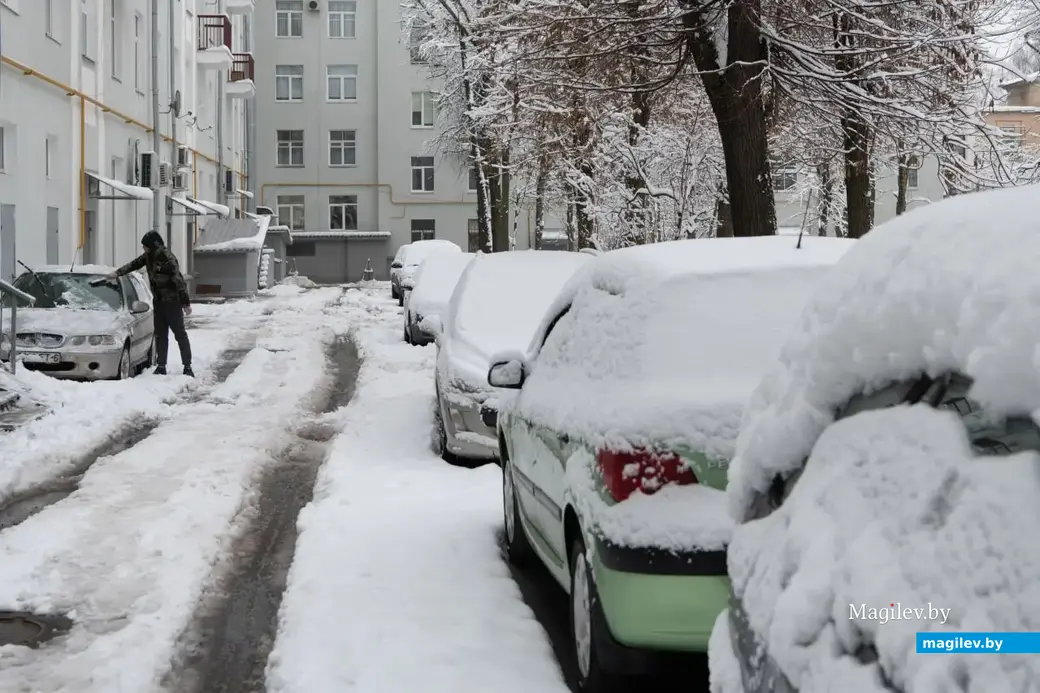 Ноябрь 2022 г. Могилев и могилевчане готовы к зиме - за ноябрь к снегу привыкли