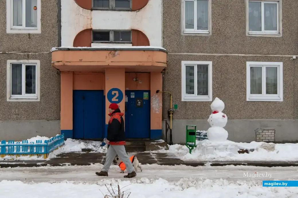 Ноябрь 2022 г. Могилев и могилевчане готовы к зиме - за ноябрь к снегу привыкли