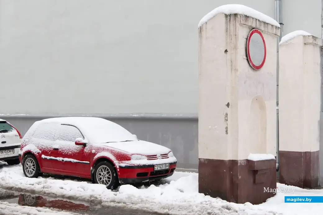 Ноябрь 2022 г. Могилев и могилевчане готовы к зиме - за ноябрь к снегу привыкли