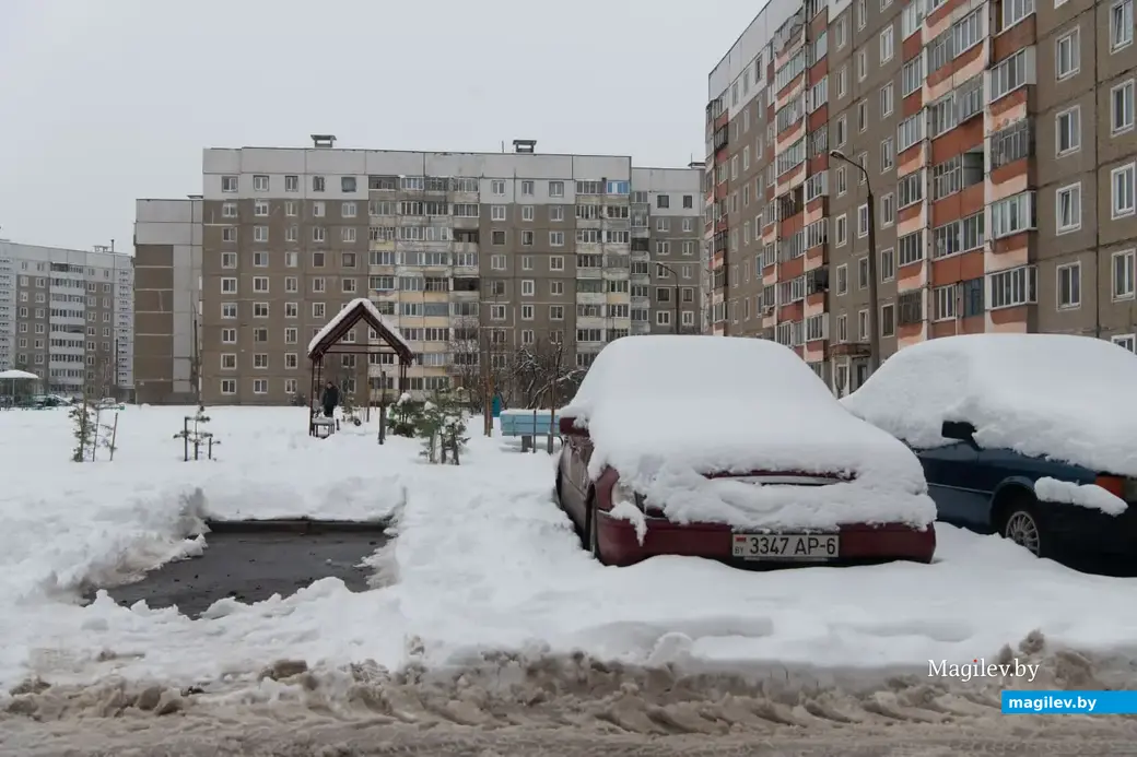 Ноябрь 2022 г. Могилев и могилевчане готовы к зиме - за ноябрь к снегу привыкли