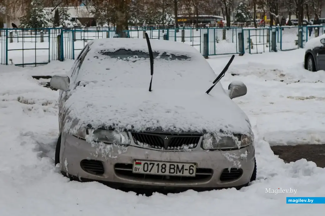 Ноябрь 2022 г. Могилев и могилевчане готовы к зиме - за ноябрь к снегу привыкли