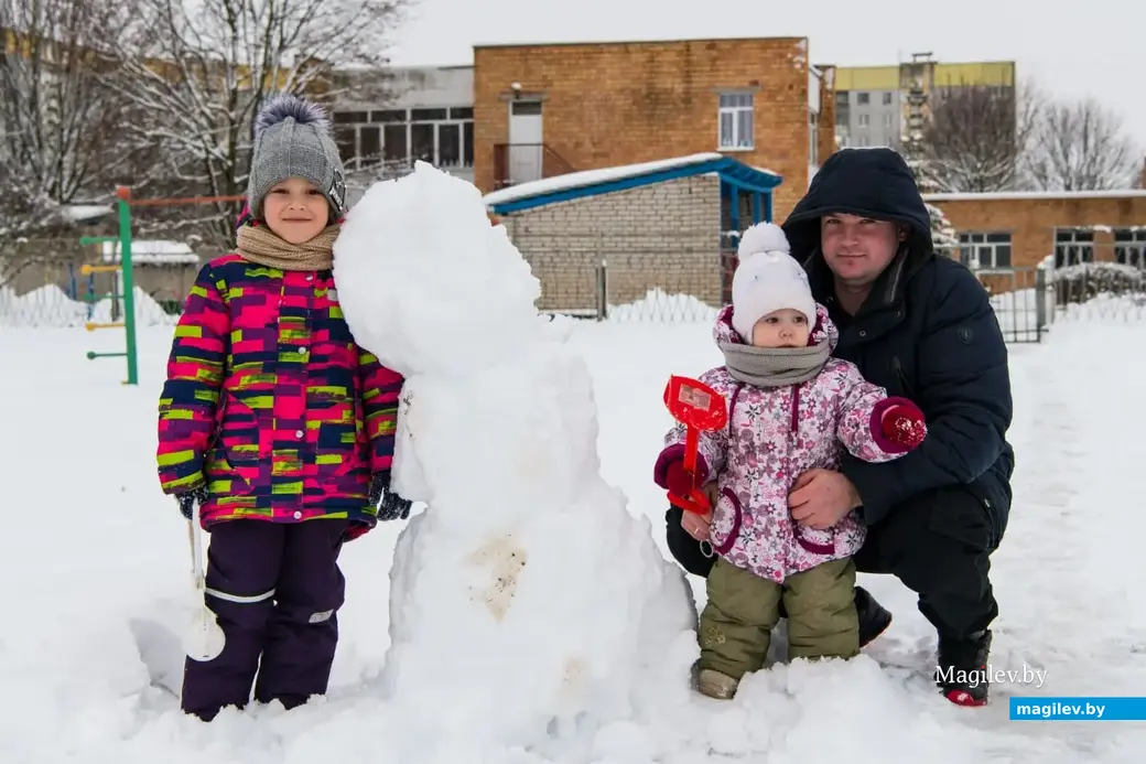 Ноябрь 2022 г. Могилев и могилевчане готовы к зиме - за ноябрь к снегу привыкли