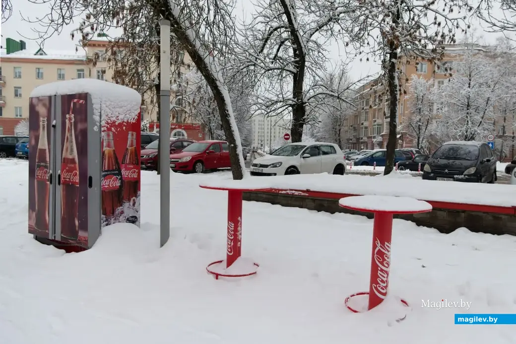 Ноябрь 2022 г. Могилев и могилевчане готовы к зиме - за ноябрь к снегу привыкли