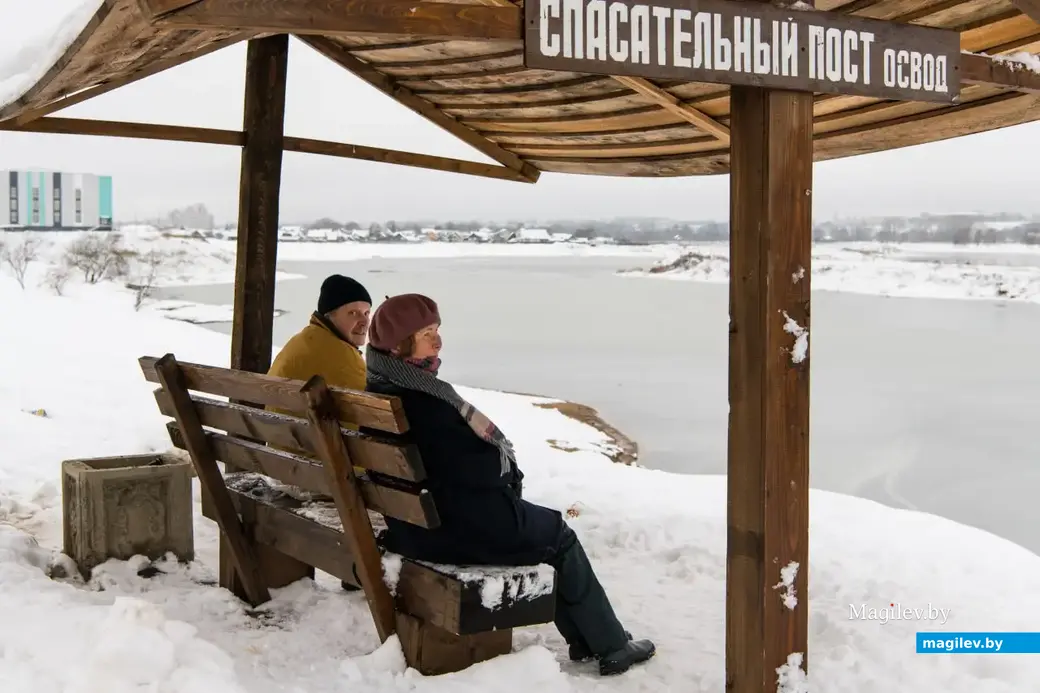 Ноябрь 2022 г. Могилев и могилевчане готовы к зиме - за ноябрь к снегу привыкли