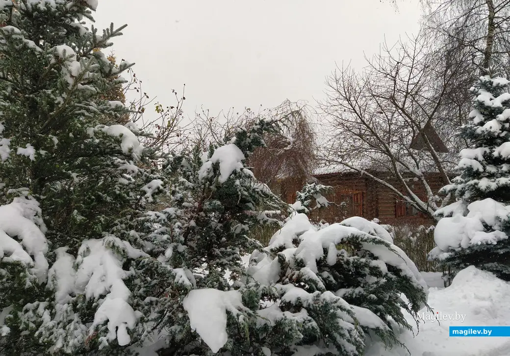 Туристско-развлекательный комплекс «Белорусская этнографическая деревня ХIХ века» в Буйничах Могилевского района. 26 ноября 2022 года.