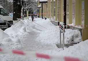 В Могилеве было выявлено более 700 нарушений касательно несвоевременной очистки снега и применения противогололедных средств