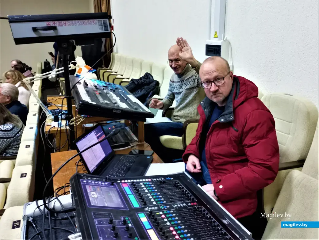 По технической части вопросов нет. Можно начинать.Концерт Ольги Горничар «Моя мелодия любви». Концертный зал «Могилев», 30.11.2022 года.