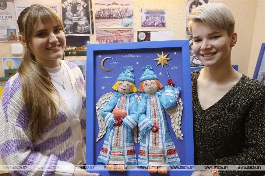 Работа учащихся Могилевского экономического профтехколледжа. Фото: БЕЛТА