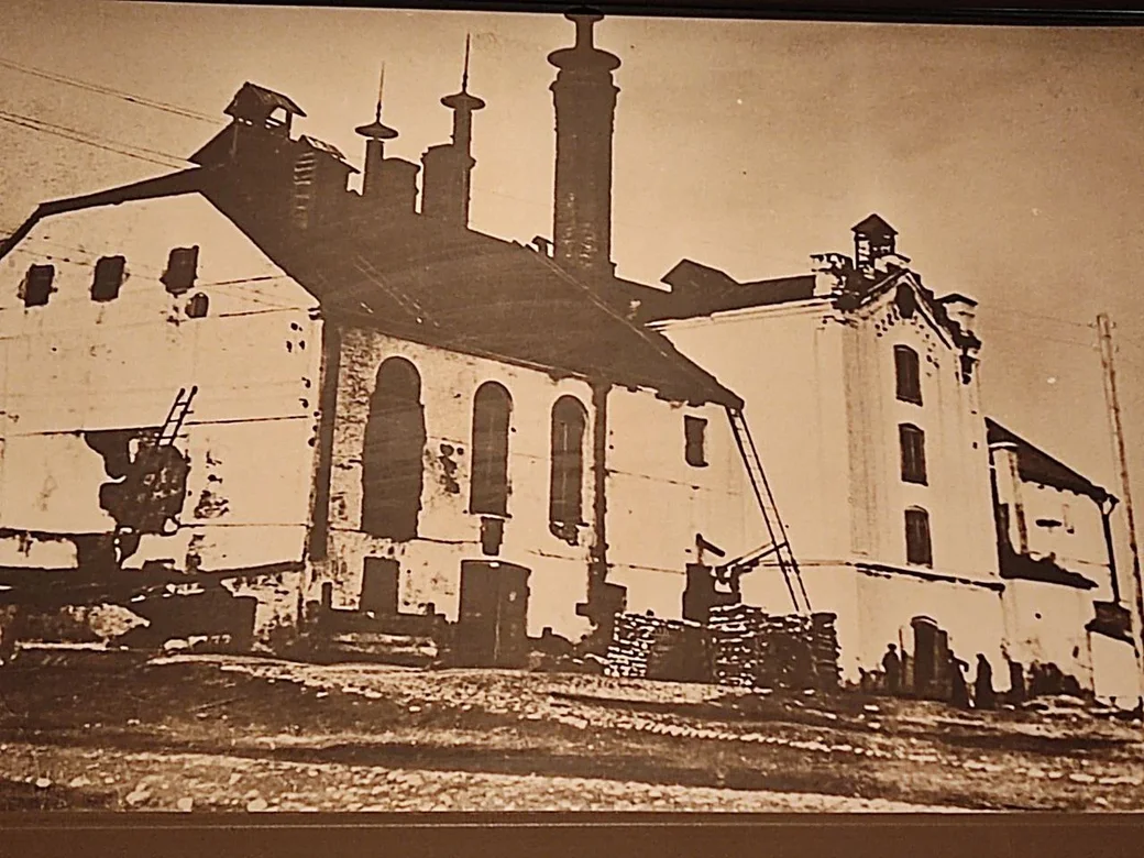 Пивзавод Леккерта в Могилеве на улице Шоссейной. Фото начала XX века.