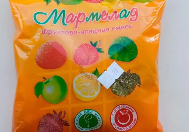 В Беларуси запрещена реализация мармелада желейного российского производства: содержит небезопасный краситель