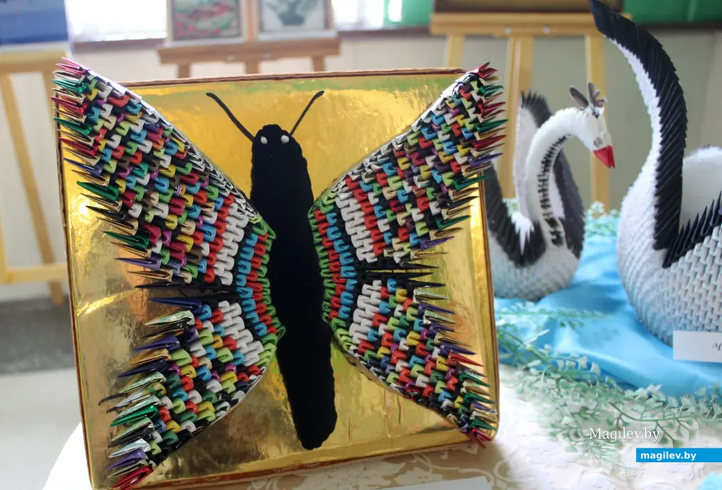 Фестиваль творчества инвалидов. Могилев, 2 декабря 2022 года. ДК железнодорожников. Выставочная работа фестиваля.