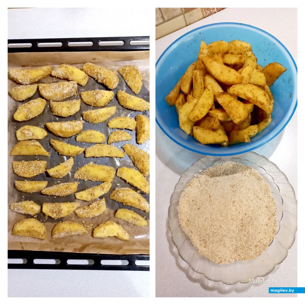 04.12.2022, Бобруйск. Постное меню: тестируем пять рецептов из интернета. Картофель, запеченный в