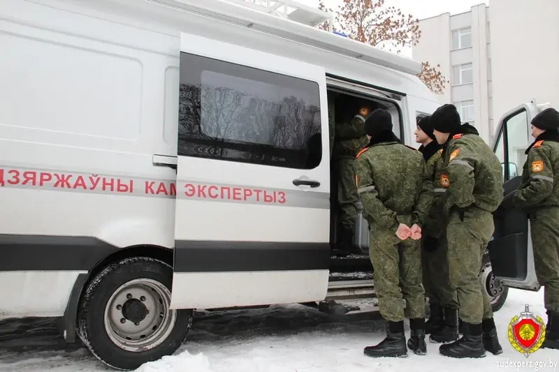 День открытых дверей для кадетов. Фото: управление ГКСЭ по Могилевской области