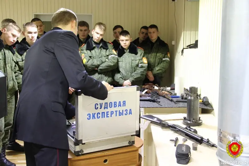День открытых дверей для кадетов. Фото: управление ГКСЭ по Могилевской области