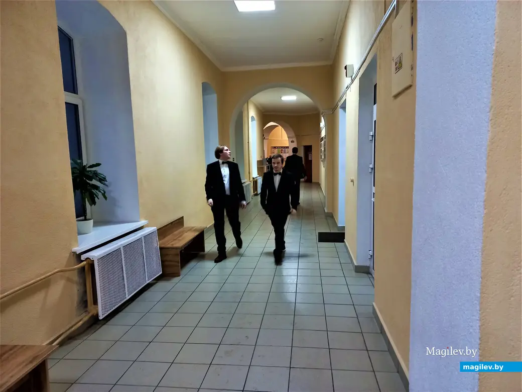 Перед концертом.