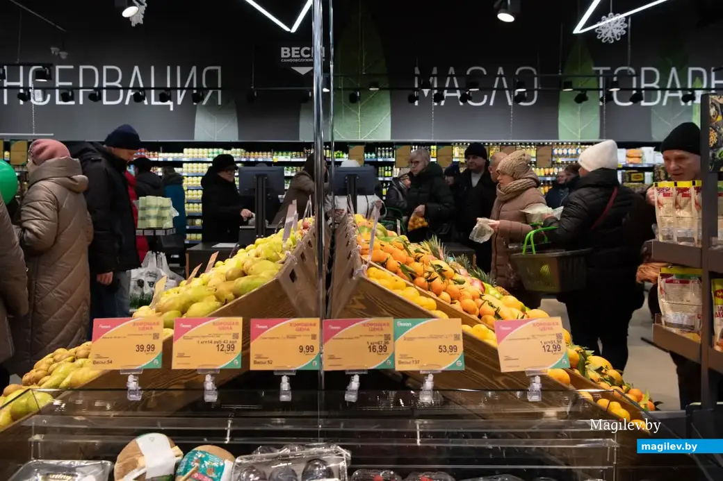 14.12.2022 г. Могилев, ул. Белинского. Открытие гипермаркета «Гринвич» сети Green