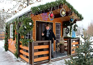 Как создаются резиденции, или Предновогодние превращения в парке Подниколья Могилева