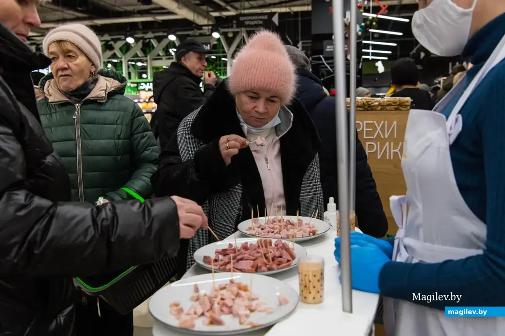 14.12.2022 г. Могилев, ул. Белинского. Открытие гипермаркета «Гринвич» сети Green