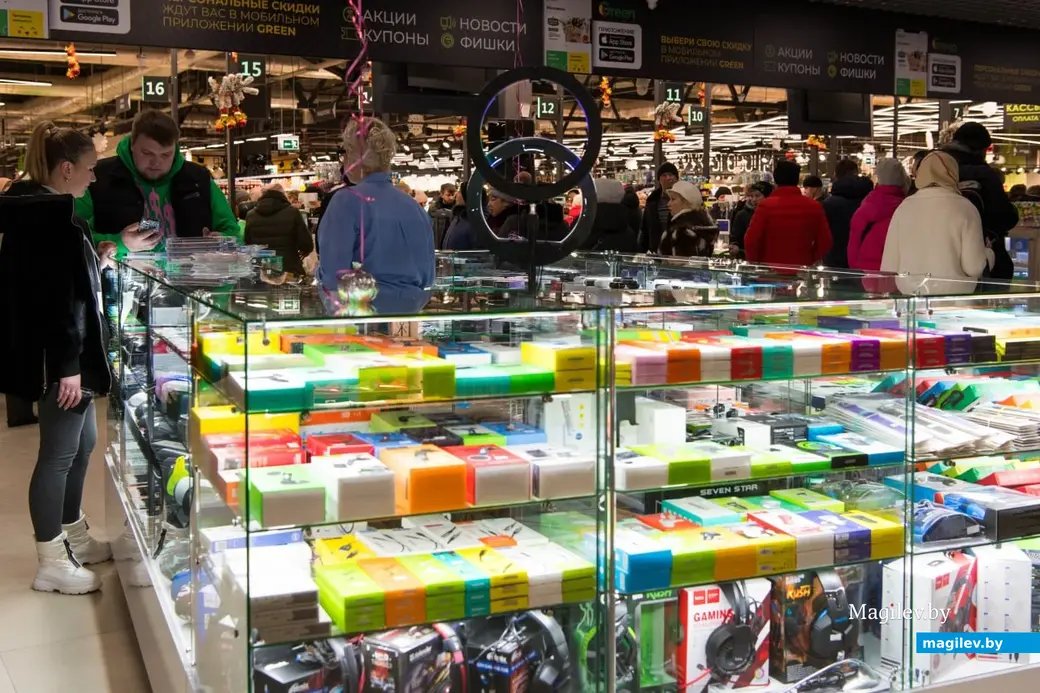 14.12.2022 г. Могилев, ул. Белинского. Открытие гипермаркета «Гринвич» сети Green