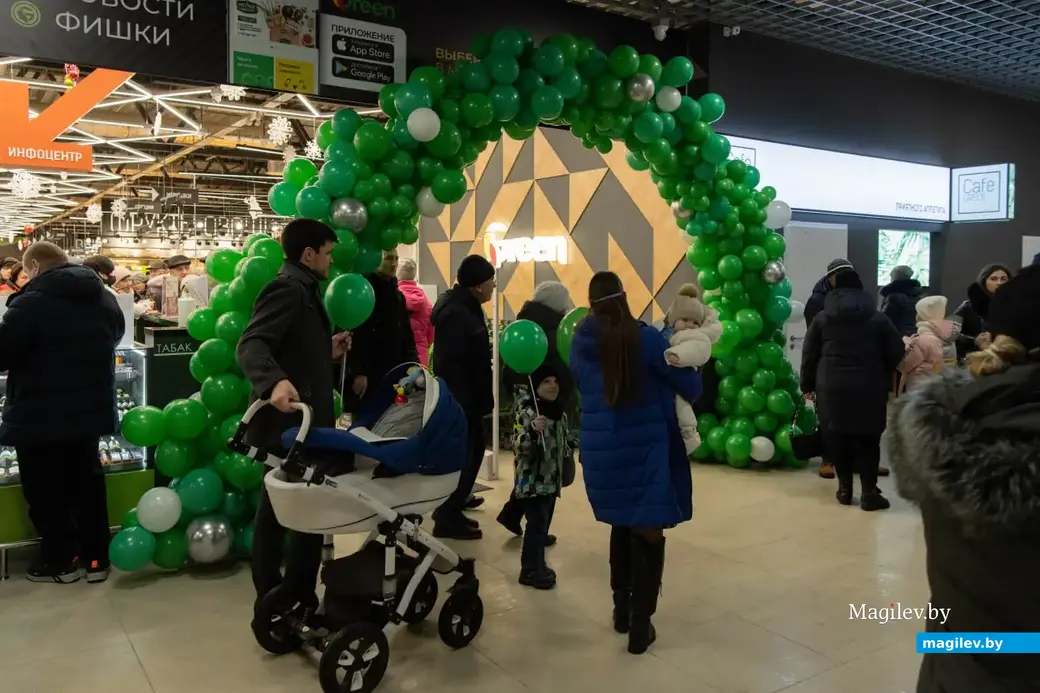 14.12.2022 г. Могилев, ул. Белинского. Открытие гипермаркета «Гринвич» сети Green