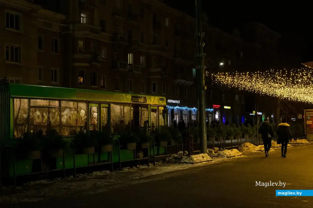 Декабрь 2022 г. Могилев, центр. Город готовится к Новому году