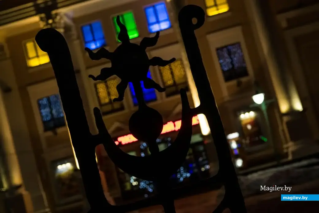 Декабрь 2022 г. Могилев, центр. Город готовится к Новому году