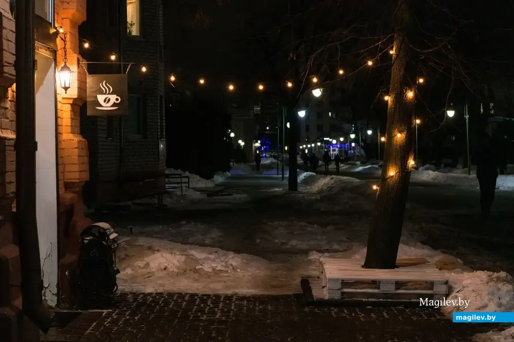 Декабрь 2022 г. Могилев, центр. Город готовится к Новому году