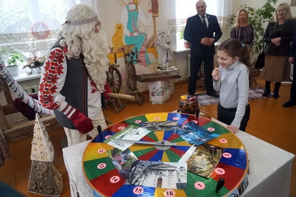Открытие резиденции Деда Мороза в эколого-биологическом центре. Могилев, 16.12.2022 г Фото: vestnikmogileva.by
