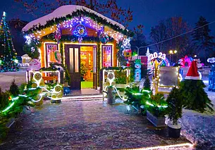 Домик Деда Мороза в Подниколье готов к встрече могилевской детворы. Фотофакт