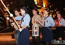 Вифлеемский огонь доставили в Беларусь
