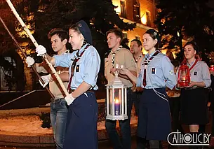 Вифлеемский огонь доставили в Беларусь
