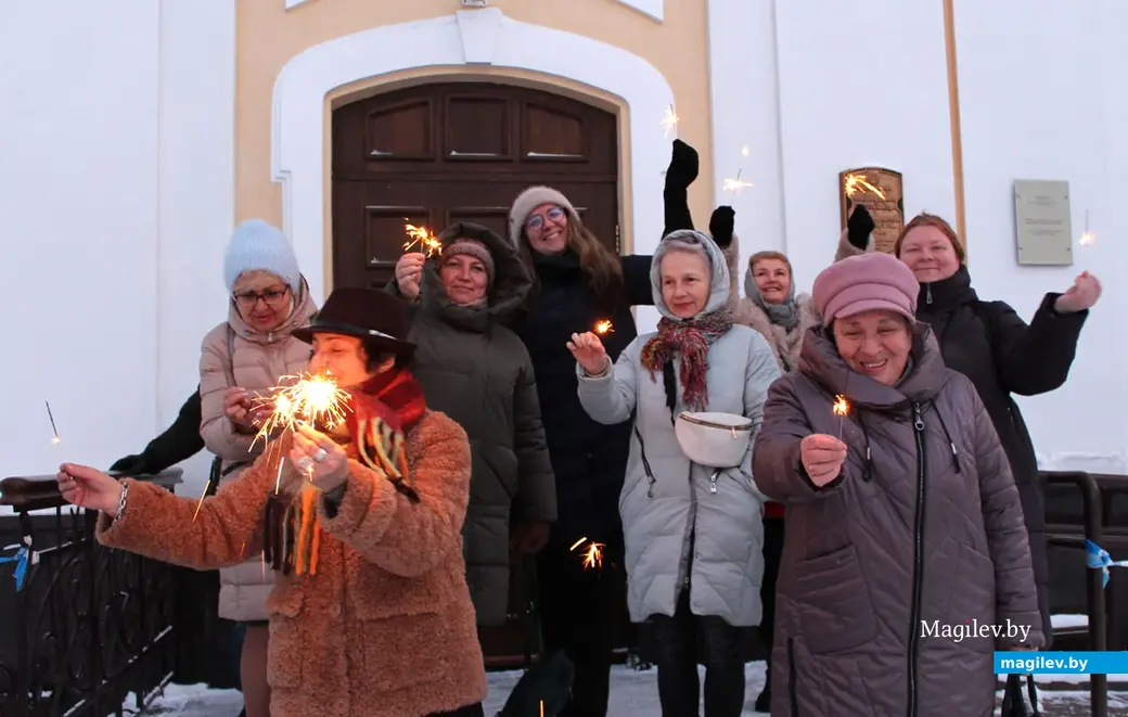 Встреча в художественном музее Бялыницкого-Бирули, которую устроила религиозная община прогрессивного иудаизма Кешет. Могилев, декабрь, 2022 год.