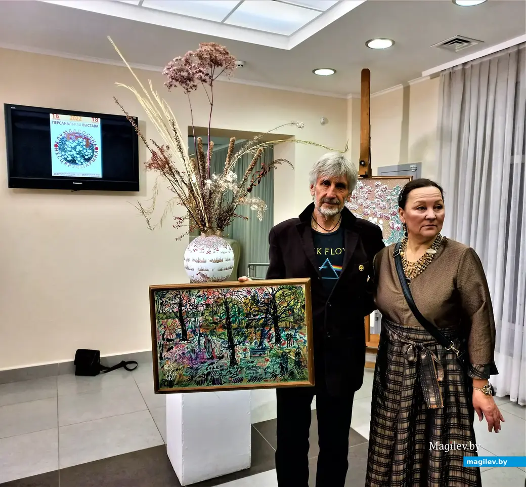 Наша картина приобретает неповторимый колорит. Могилев, выставочный зал музея истории Могилева, 2022 год.